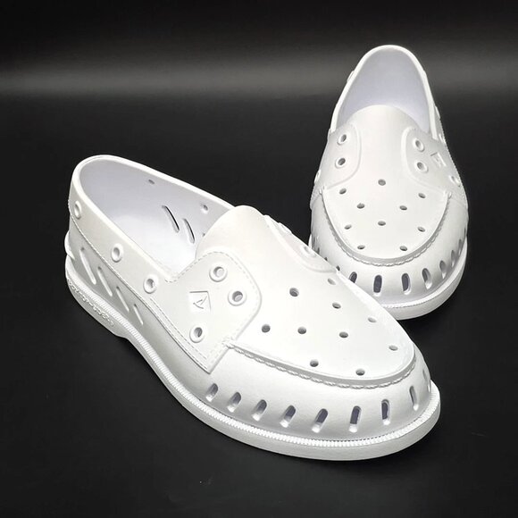 Sperry Top-Sider Authentic Original Float Boat White Shoes Women's US Size 9 - Picture 2 of 12